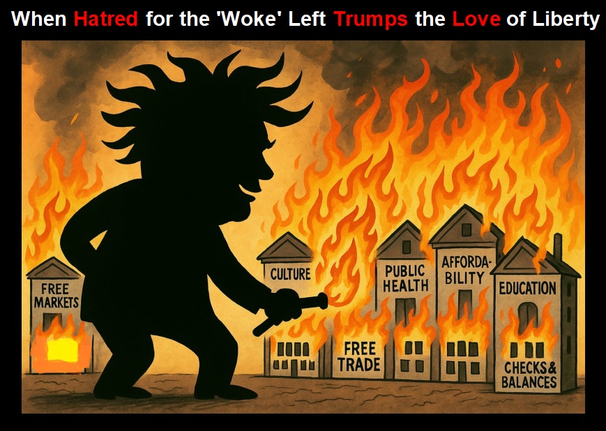 When Hatred for the Woke Left Trumps the Love of Liberty