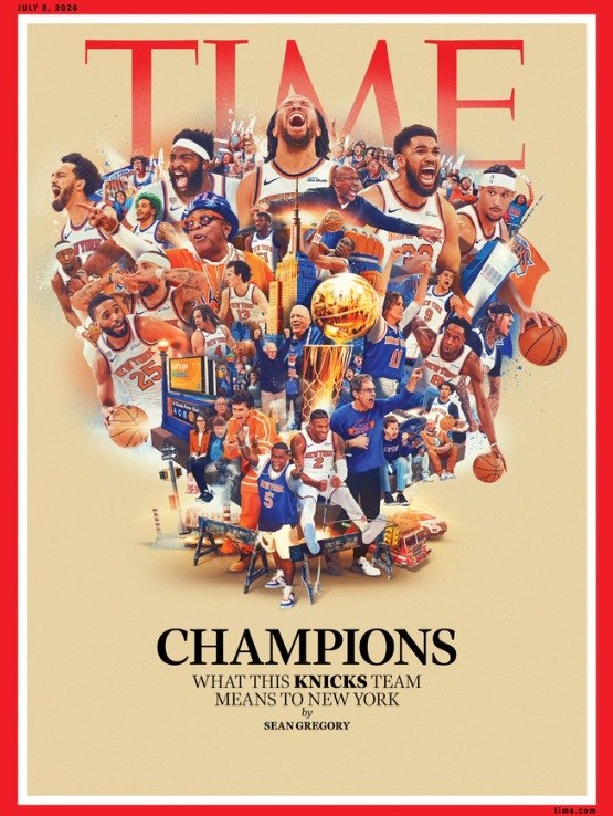 Knicks Time Magazine