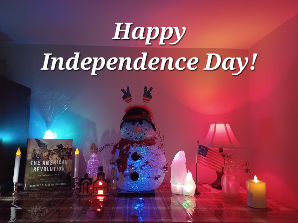Happy Independence Day Snowman