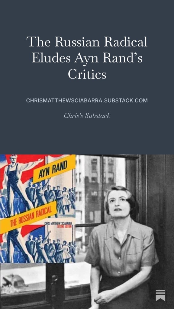 Ayn Rand: The Russian Radical